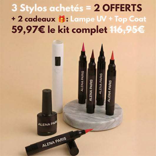 5 Stylos Vernis – Kit Alena Paris